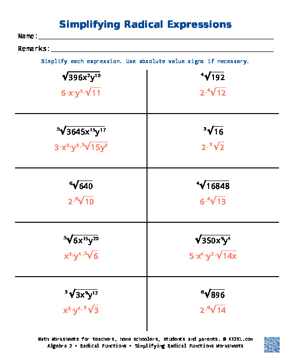 Радикальні функції 